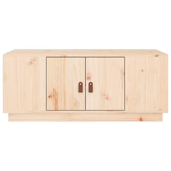 vidaXL Salongbord 100x50x41 cm heltre furu