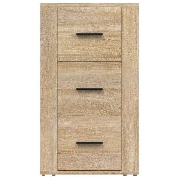 vidaXL Skjenk sonoma eik 40x33x70 cm konstruert tre