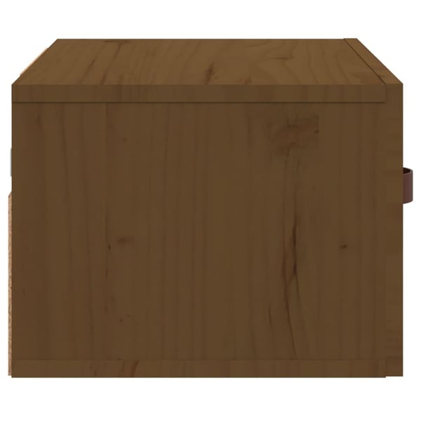 vidaXL væghængte sengeborde 2 stk. 40x29,5x22 cm brun