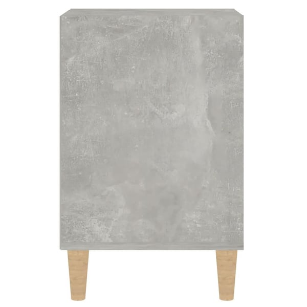 vidaXL TV-benk betonggrå 100x35x55 cm konstruert tre