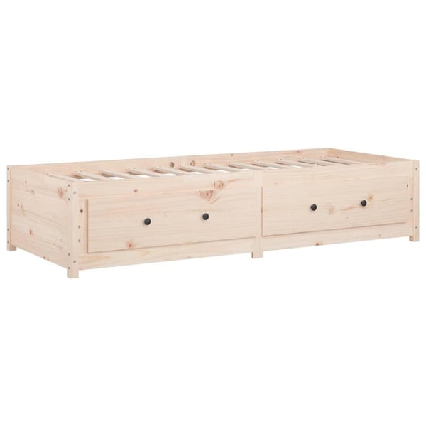 vidaXL Dagseng uten madrass 90x200 cm heltre furu