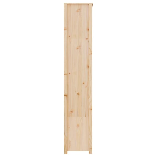 vidaXL Bokhylle 80x35x183 cm heltre furu