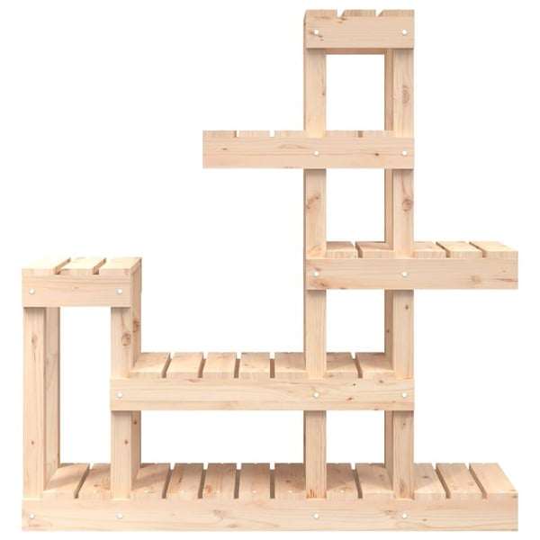 vidaXL Plantestativ 92x25x97 cm heltre furu