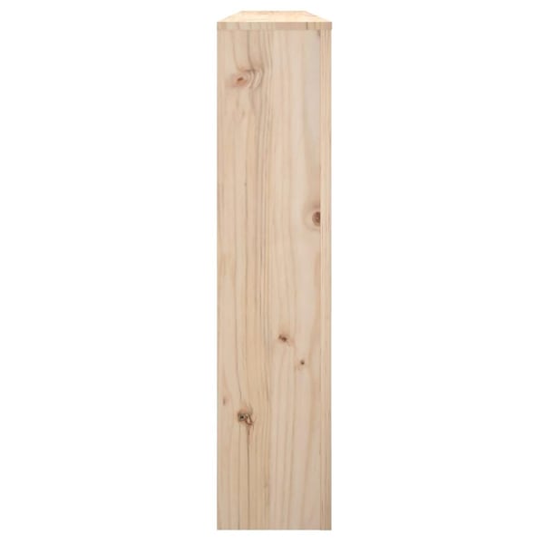 vidaXL Radiatordeksel 169x19x84 cm heltre furu