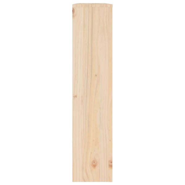 vidaXL Radiatordeksel 108,5x19x84 cm heltre furu