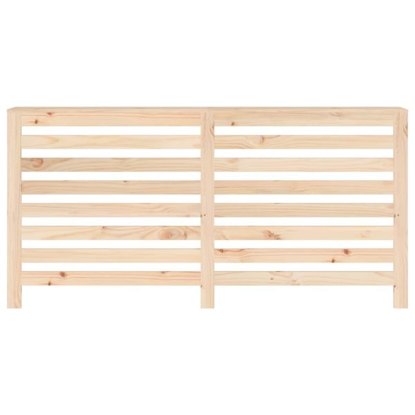 vidaXL Radiatordeksel 169x19x84 cm heltre furu