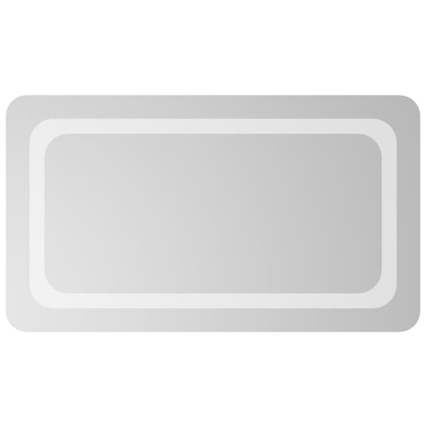 vidaXL Kylpyhuoneen LED-peili 40x70 cm