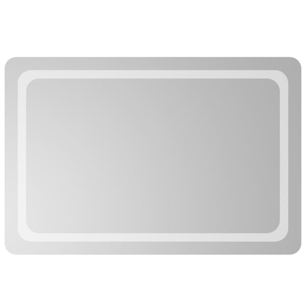 vidaXL Baderomsspeil med LED 60x90 cm