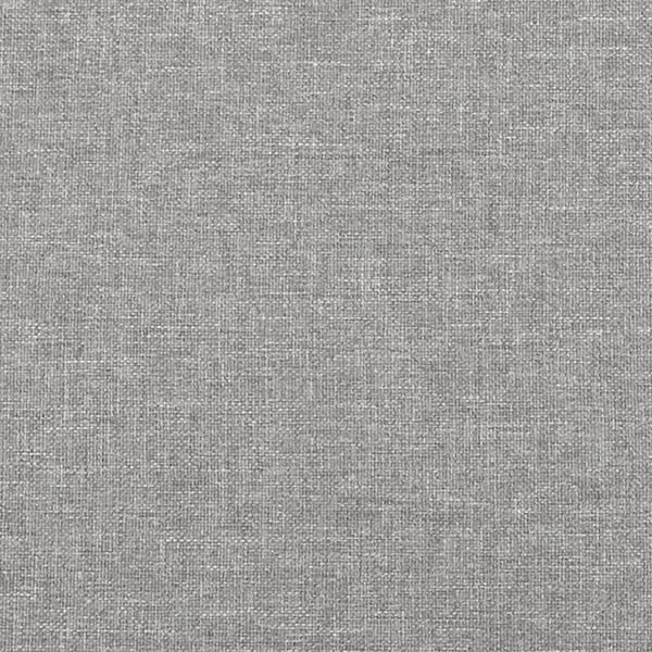 vidaXL sengegavle 2 stk. 90x7x78/88 cm stof lysegrå