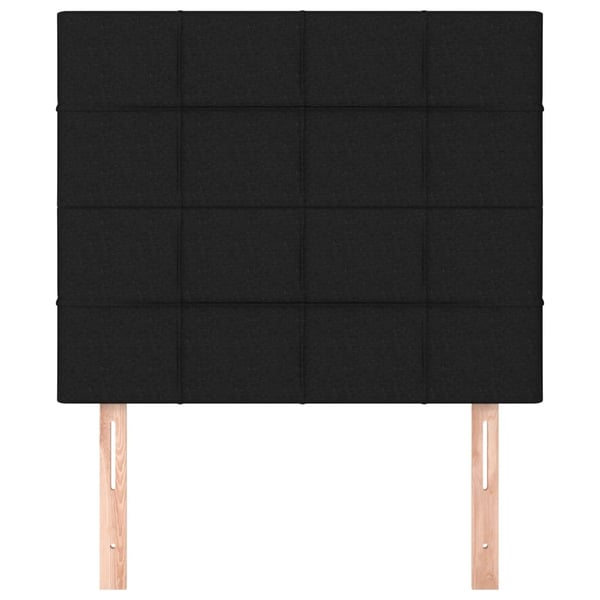 vidaXL sengegavle 2 stk. 90x5x78/88 cm stof sort