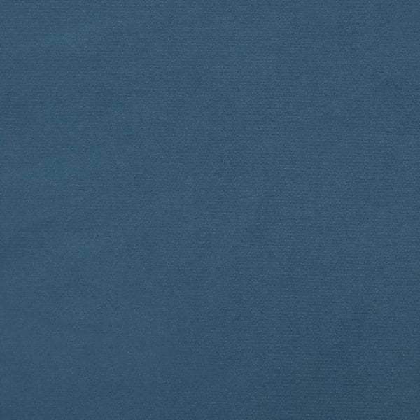 vidaXL sengegavl med kanter 103x23x78/88 cm fløjl mørkeblå