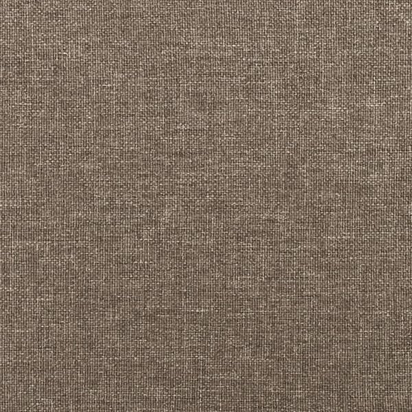 vidaXL sengegavl med kanter 83x23x78/88 cm stof gråbrun