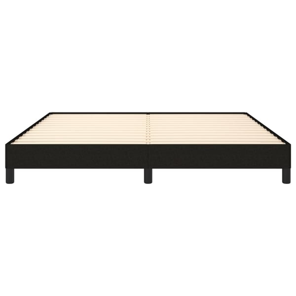vidaXL sengeramme 160x200 cm stof sort
