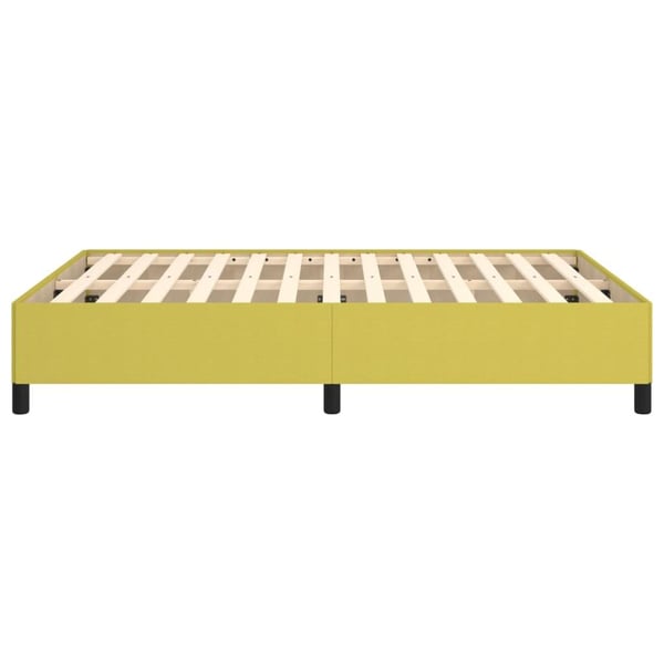 vidaXL sengeramme 140x200 cm stof grøn