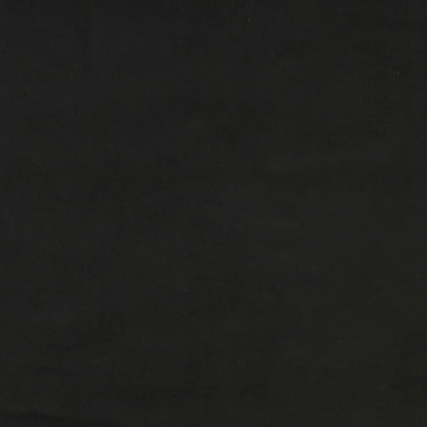 vidaXL sengeramme 120x200 cm fløjl sort