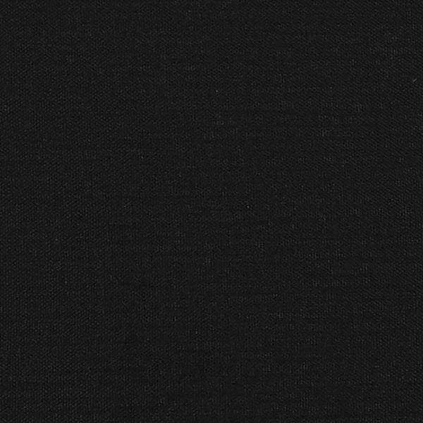 vidaXL Sängram med huvudgavel utan madrass svart 90x200 cm