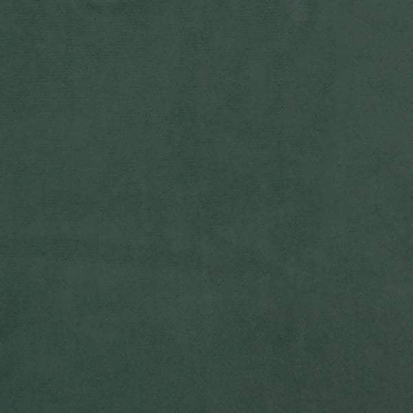 vidaXL sengeramme med sengegavl 100x200 cm fløjl mørkegrøn