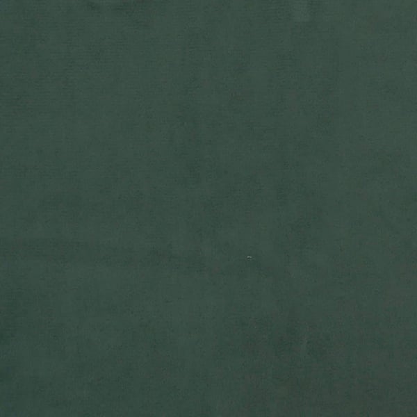vidaXL sengeramme med sengegavl 180x200 cm fløjl mørkegrøn