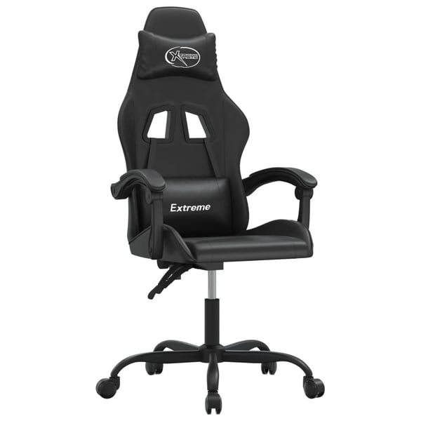 vidaXL Gamingstol svart konstläder