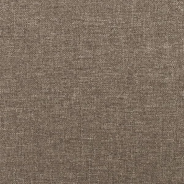 vidaXL springmadras med pocketfjedre medium 120x200x20 cm stof gråbrun