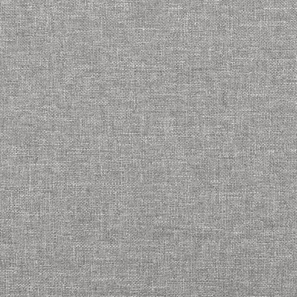 vidaXL springmadras med pocketfjedre medium 120x200x20 cm stof lysegrå