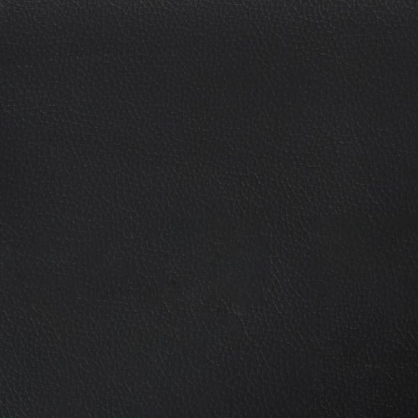 vidaXL springmadras med pocketfjedre medium 140x190x20 cm kunstlæder sort