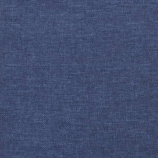 vidaXL springmadras med pocketfjedre medium 180x200x20 cm stof blå
