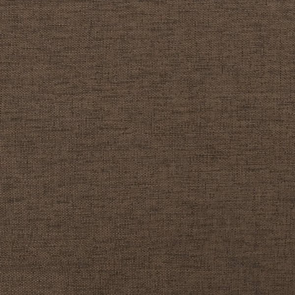 vidaXL bænk 100x35x41 cm stof brun