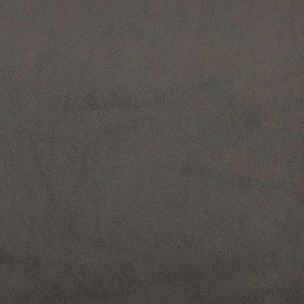 vidaXL bænk 100x35x41 cm fløjl mørkegrå