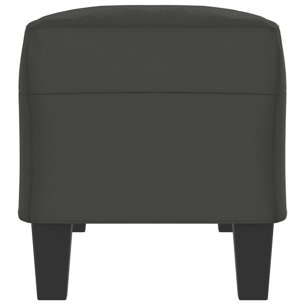 vidaXL bænk 100x35x41 cm mikrofiberstof c