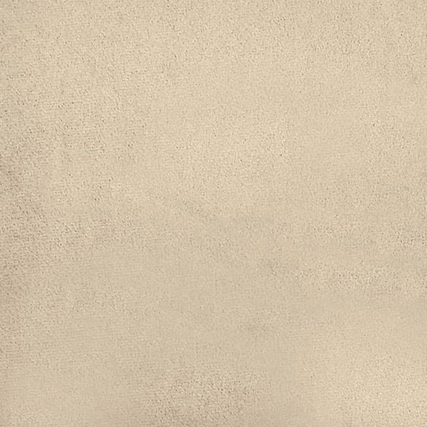 vidaXL fodskammel 60x50x41 cm mikrofiberstof cremefarvet