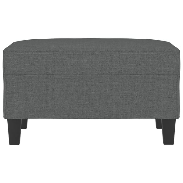 vidaXL fodskammel 70x55x41 cm stof mørkegrå