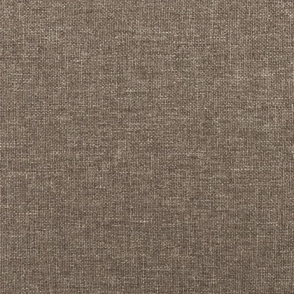 vidaXL sengeramme med sengegavl 90x190 cm stof gråbrun