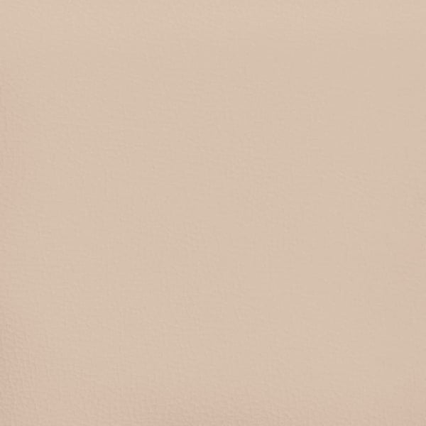 vidaXL Sängram cappuccino 90x200 cm konstläder