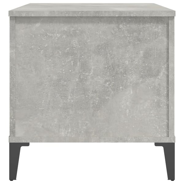 vidaXL sofabord 90x44,5x45 cm konstrueret træ betongrå