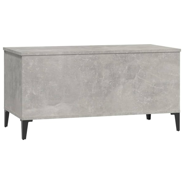 vidaXL sofabord 90x44,5x45 cm konstrueret træ betongrå