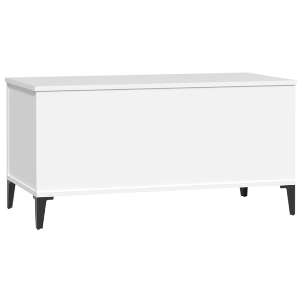 vidaXL sofabord 90x44,5x45 cm konstrueret træ hvid