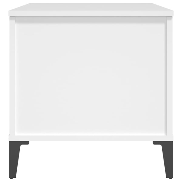 vidaXL sofabord 90x44,5x45 cm konstrueret træ hvid