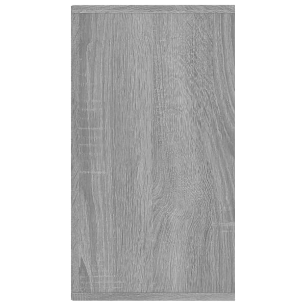 vidaXL Skobenk grå sonoma 103x30x55 cm konstruert tre