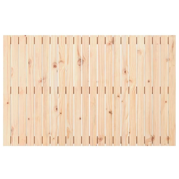 vidaXL Veggmontert hodegavl 140x3x90 cm heltre furu