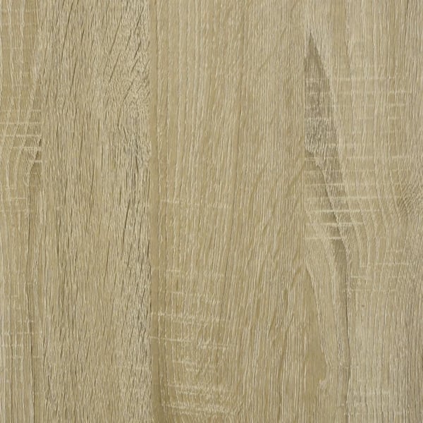 vidaXL skrivebord m. skuffer 102x50x76 cm konstrueret træ sonoma-eg