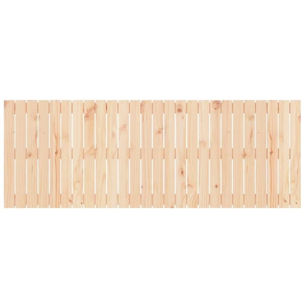 vidaXL Veggmontert hodegavl 166x3x60 cm heltre furu