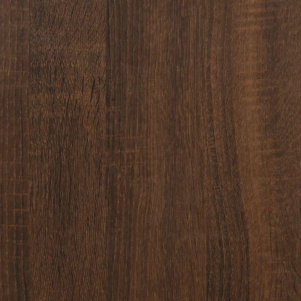 vidaXL Skjenk brun eik 60x35x70 cm konstruert tre