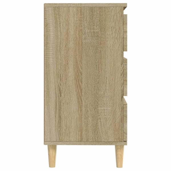 vidaXL skænk 60x35x70 cm konstrueret træ sonoma-eg
