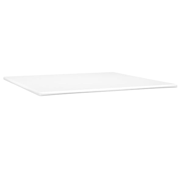vidaXL kontinentalseng med madras 200x200 cm stof blå