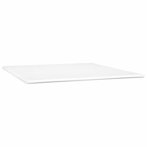 vidaXL kontinentalseng med madras 160x200 cm fløjl mørkegrøn