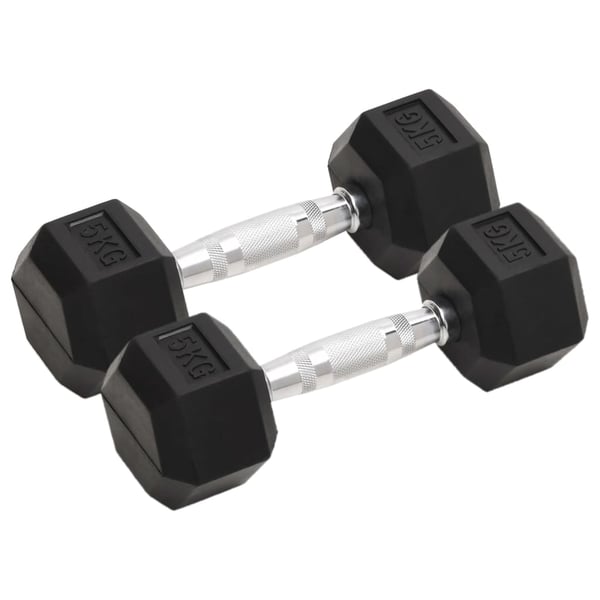 vidaXL Manualer 2 stk 10 kg totalt støpejern