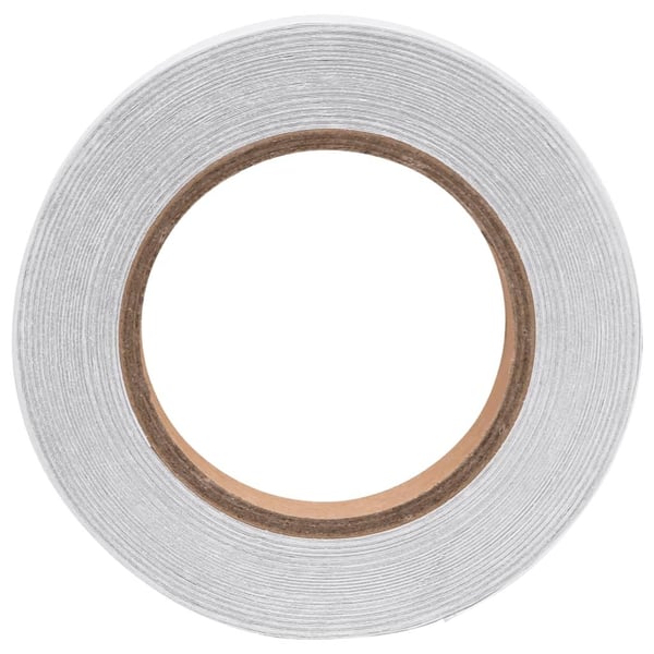 vidaXL Reflekterende tape hvit 2,5 cm x 20 m PVC