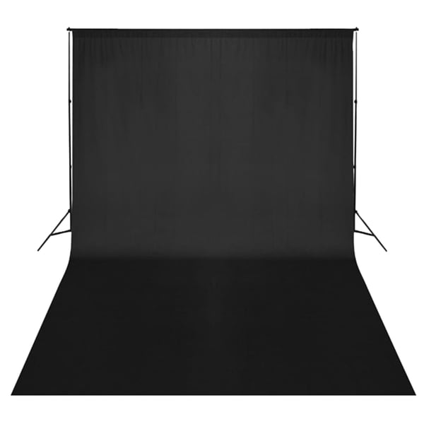 vidaXL Fotostudiosett med lyssett, bakgrunn og reflektor