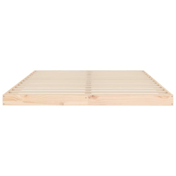 vidaXL Sengeramme 140x200 cm heltre furu